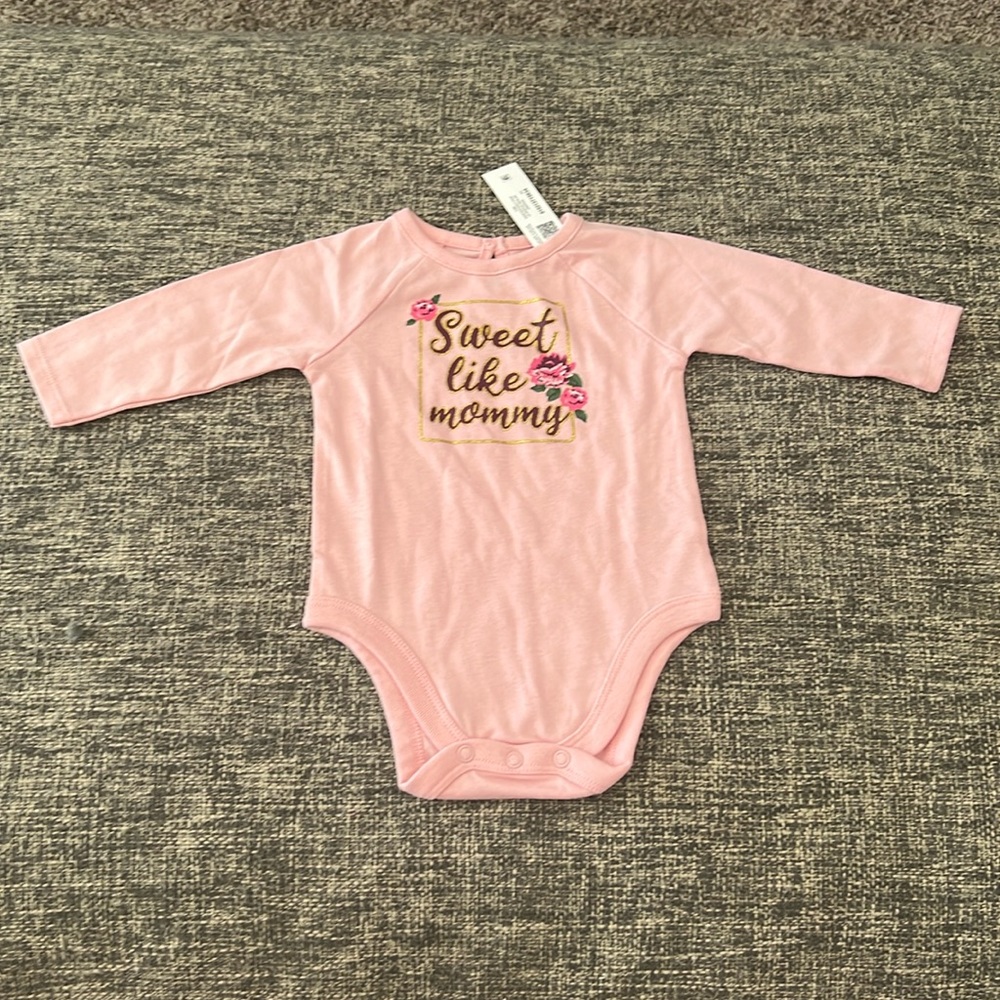 NWT Long sleeve onesie